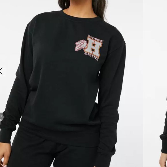 Black Harry Potter Gryffindor Sweatshirt - Picture 1 of 5